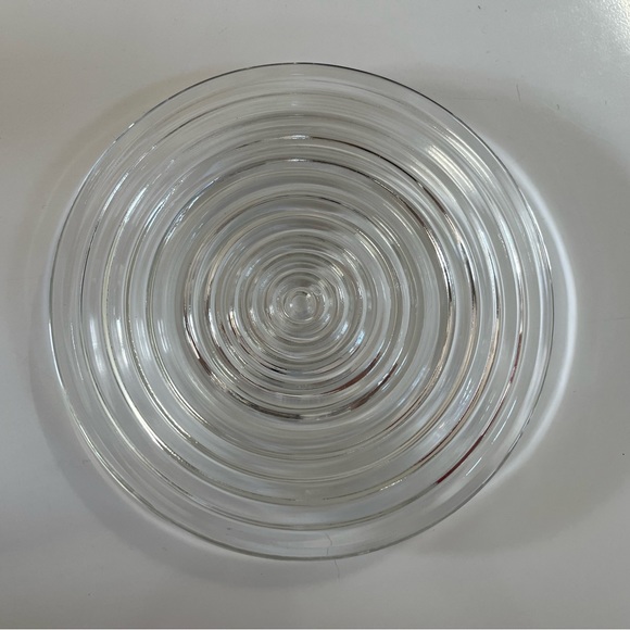 6 Vtg MANHATTAN Anchor Hocking Depression Glass Bread & Butter / Dessert Plates - Picture 4 of 5